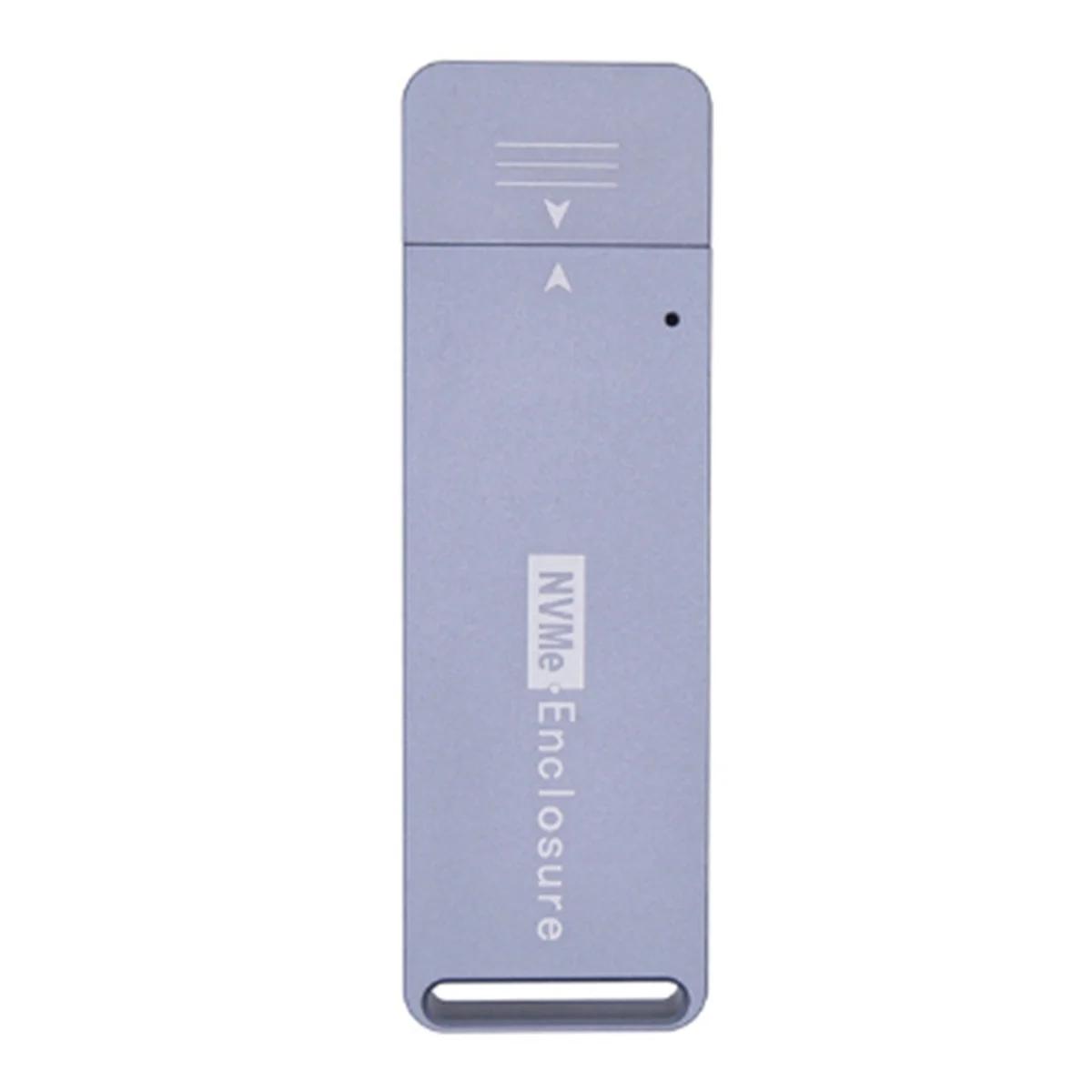 NVME ̽ Ŭ, SSD NVME-USB , M.2 NVMe ڽ, 10Gbps USB3.1, Ÿ A PCIe M2 SSD ̽, 2230 (C)  Ŭ